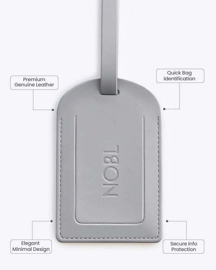 Leather Luggage Tag